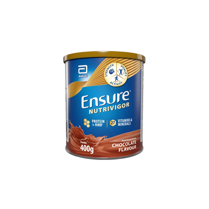 Ensure NutriVigor chocolate nutritional shake powder 400g, imported from the UK