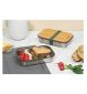 Black + Blum Steel Sandwich Box Olive 900ml (British brand)