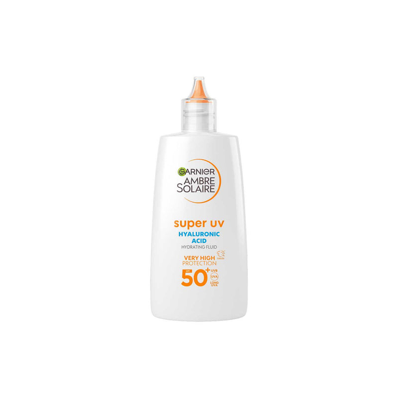 Garnier Ambre Solaire SPF 50+ face fluid 40ml, imported from the UK