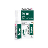 Boots BetterYou Iron 10 Daily Oral Spray Natural Pomegranate Flavour Supplement 25ml- Buy online at McGrocer