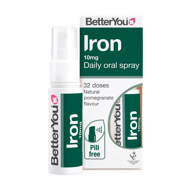 BetterYou Iron Spray Pomegranate 25ml - British product