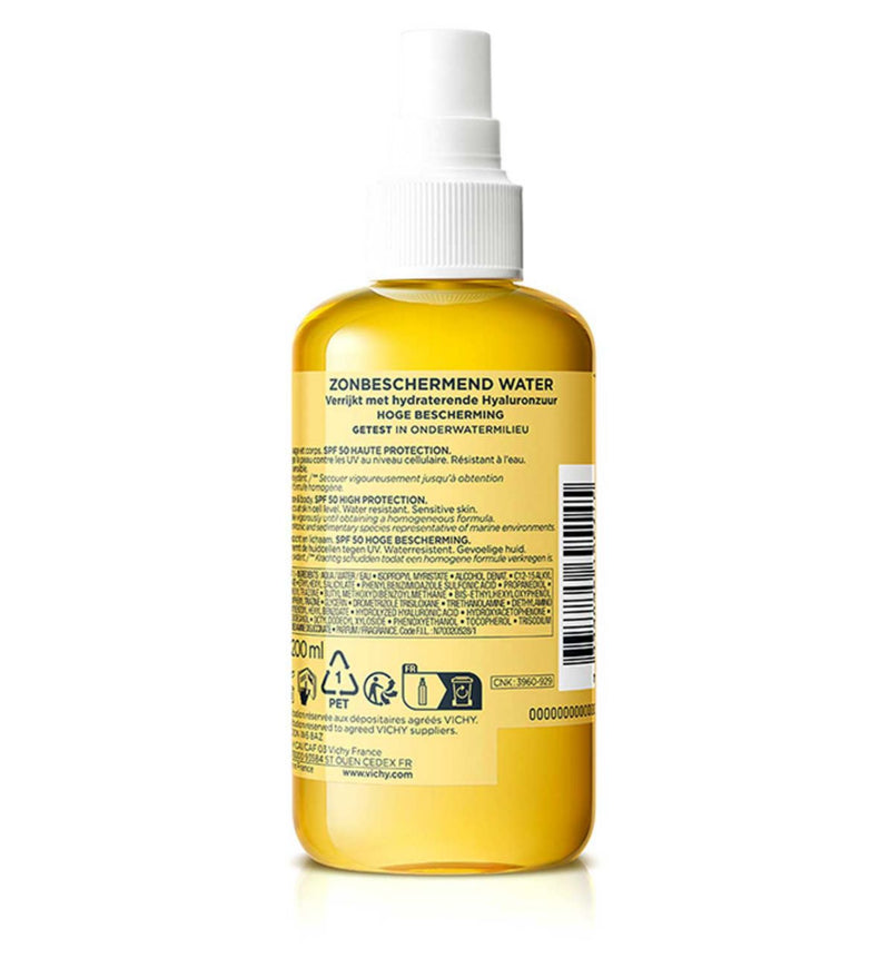 Vichy Capital Soleil SPF50 sun spray 200ml (British brand)