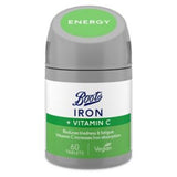 Boots Iron and Vitamin C supplement tablets 60 count - British product