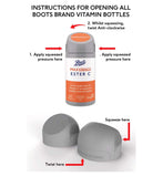 Boots Vitamin C and Zinc 60 Tablets - British product