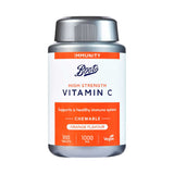 Boots Vitamin C 1000mg Orange Flavour Chewable Tablets 180 - British product