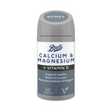 Boots Calcium + Magnesium 60 tablets - British product