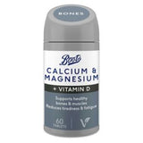 Boots Calcium + Magnesium 60 tablets - British product