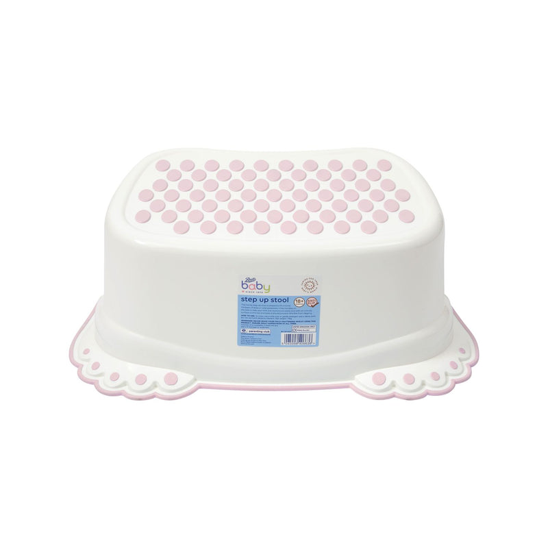 Boots Baby Step Up Stool Pink bathroom version - British product