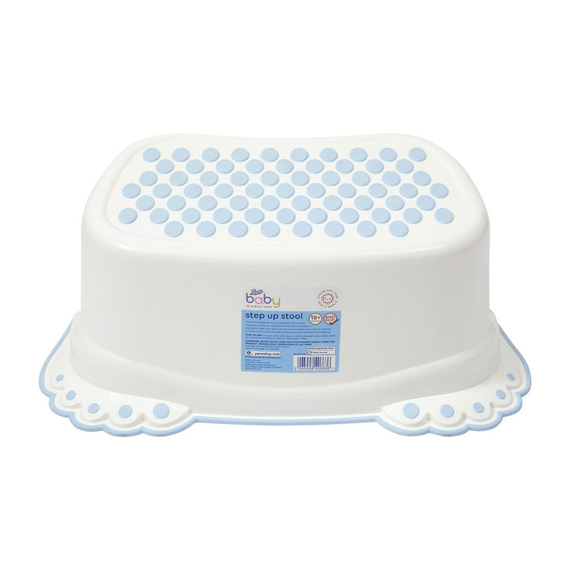 Boots Baby Step Up Stool Blue - British product