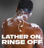 Lynx Black Shower Gel 500ml plastic bottle, UK version.