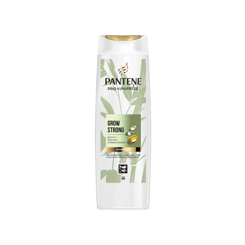 Pantene Grow Strong shampoo bamboo biotin 400ml, imported from the UK
