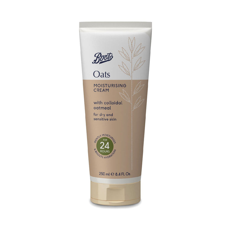 Boots Oats Moisturising Cream 250ml - British product