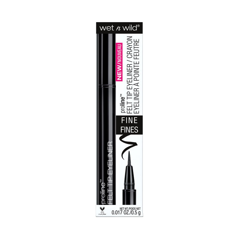 Wet n Wild ProLine felt tip eyeliner (British brand)
