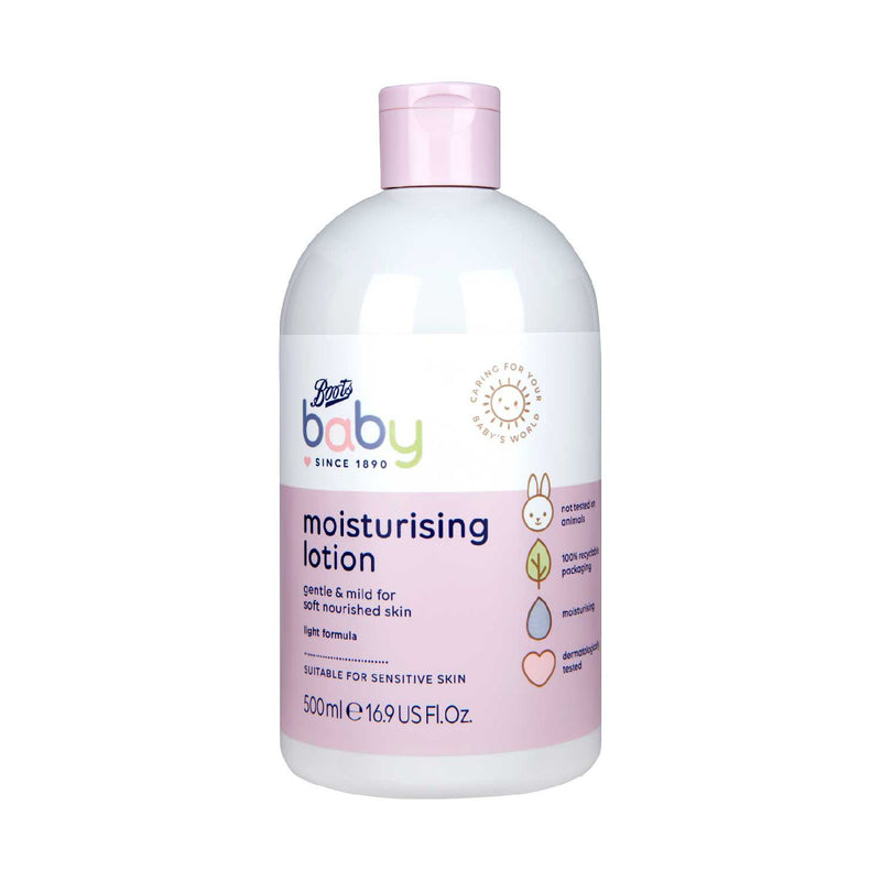 Boots Baby moisturising lotion 500ml - British product