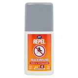 Repelente de insectos en spray Boots Repel Maximum DEET PMD con dosificador, 100 ml.