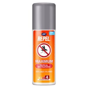 Boots Insect Repellent Maximum DEET PMD 125ml - British product
