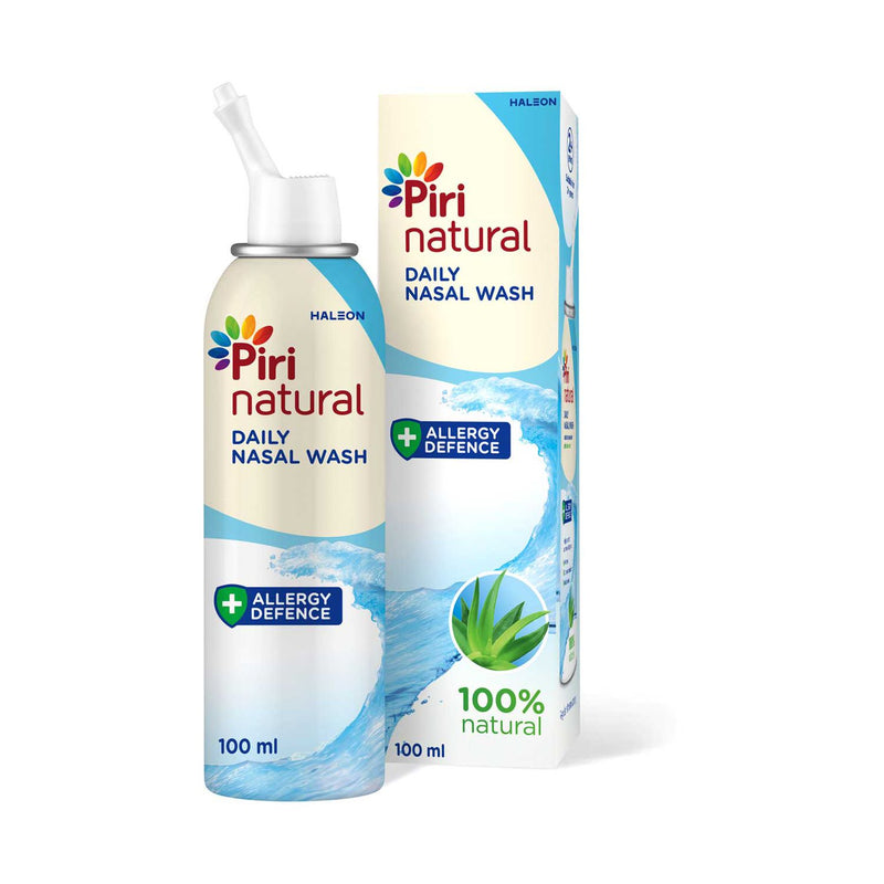 PiriNatural Breathe Clean daily nasal wash 100ml (British brand)