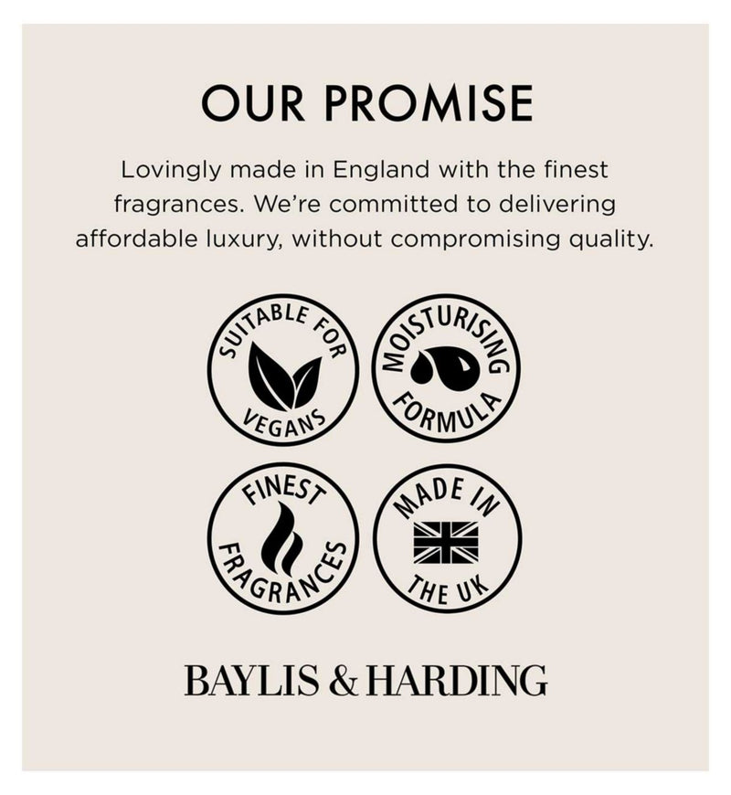 Baylis & Harding hand wash rose vanilla 500ml - British product
