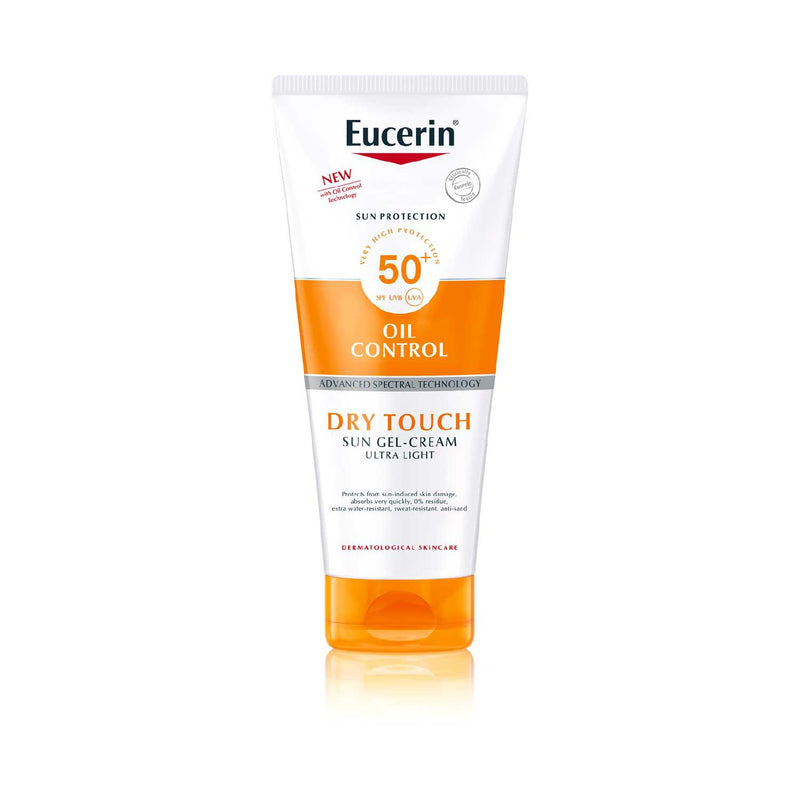 Eucerin oil control dry touch sun cream SPF50 200ml - British product