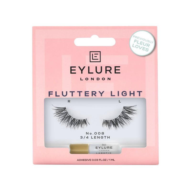 Eylure Fluttery Light 008 false lashes (British brand)