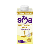 SMA First Infant Milk Ready-To-Use Formula 200ml (British brand)
