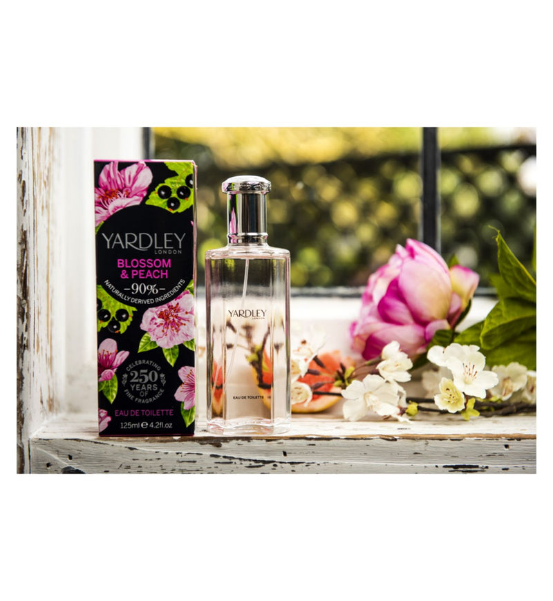 Yardley Blossom & Peach EDT 125ml, UK version