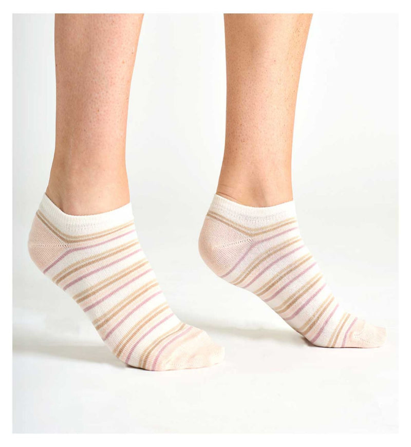 Boots Bamboo Trainer Liners 3 Pack Size 4-7 - British product