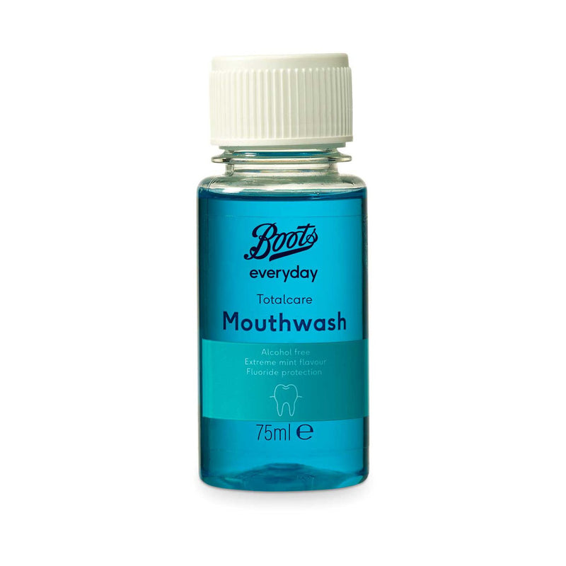 Boots Totalcare Mouthwash Extreme Mint 75ml - British product