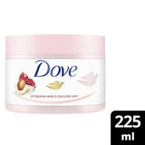 Boots Dove Pomegranate Seeds Shea Butter Exfoliating Body Scrub 225 ml- Buy online at McGrocer