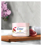 Dove Pomegranate Seeds Shea Butter body scrub 225 ml - British product