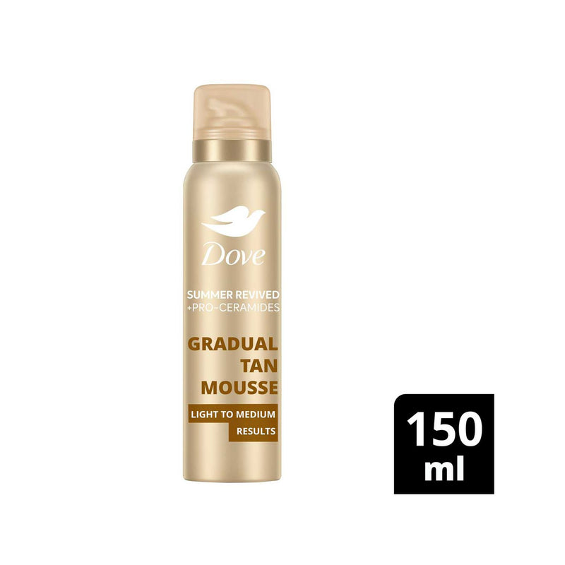 Dove DermaSpa Self Tan Mousse Fair Medium 150ml - British product