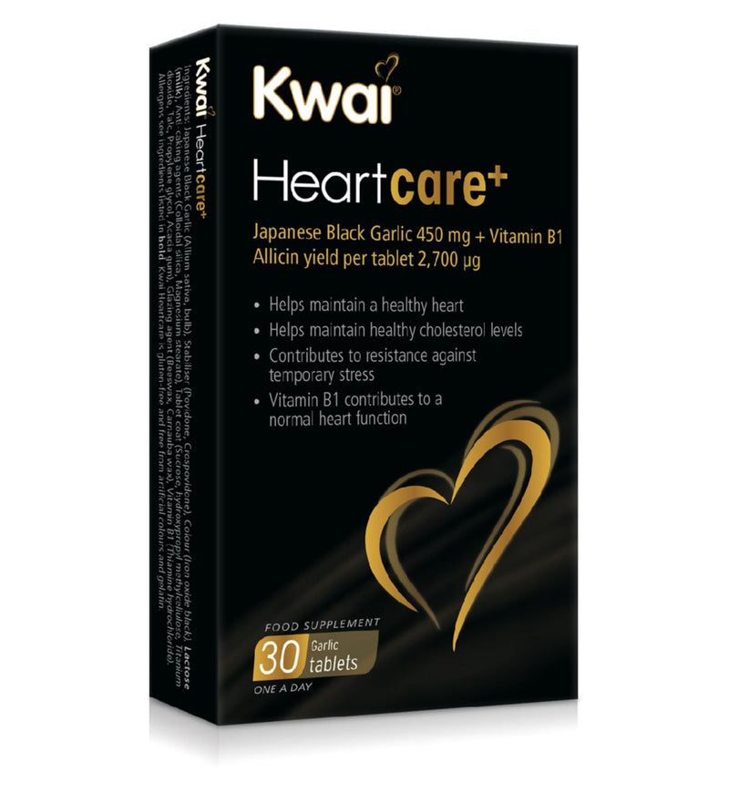Kwai Heartcare+ Black Garlic 450mg tablets (British brand)