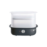 Tommee Tippee Black Supersteam electric steam steriliser, imported from the UK