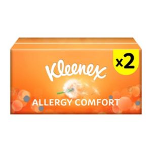 Boots Kleenex Allergy Comfort Facial Tissues 2 Boxes- Buy online at McGrocer