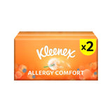 Kleenex Allergy Comfort facial tissues 2 boxes, UK version