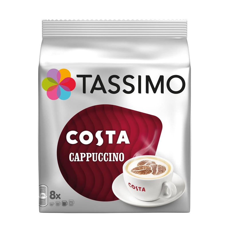 Costa cappuccino coffee pods 40 servings - British product