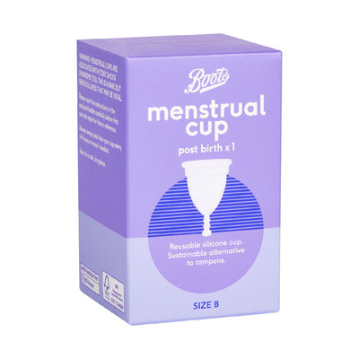 كوب الحيض Boots بعد الولادة مقاس B