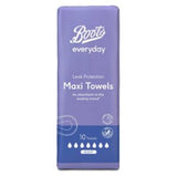 Boots everyday maxi towels night 10s - British product