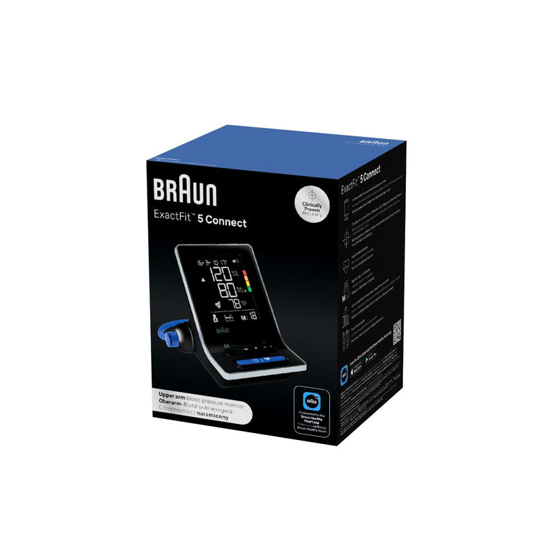Braun ExactFit 5 Connect blood pressure monitor - British product