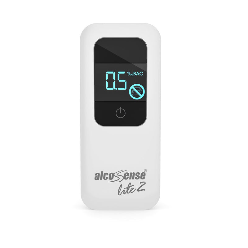 AlcoSense Lite2 Breathalyzer Packed with Batteries - British product