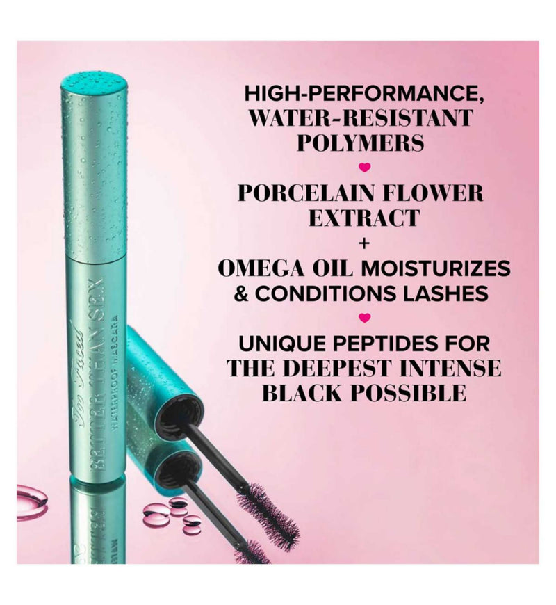 Too Faced mascara waterproof travel size 4.8g (British brand)
