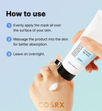 COSRX UN Rice Overnight Face Mask 60ml, imported from the UK