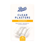 Boots Discreet Transparente Pflaster, 40er-Packung