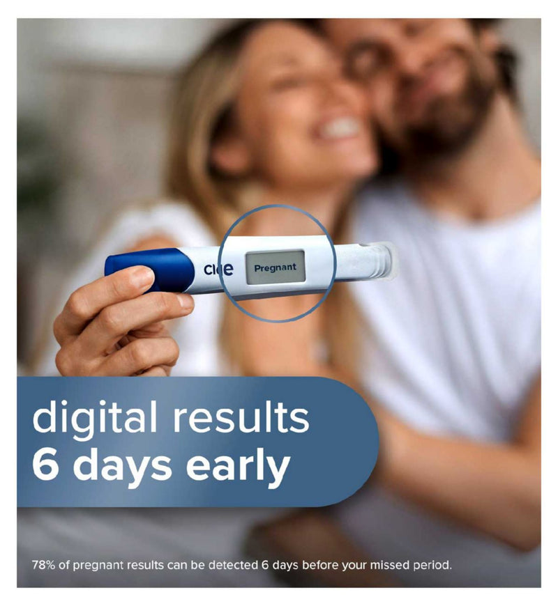 Clearblue Digital Ultra Early Pregnancy Test 2 Pack - British product