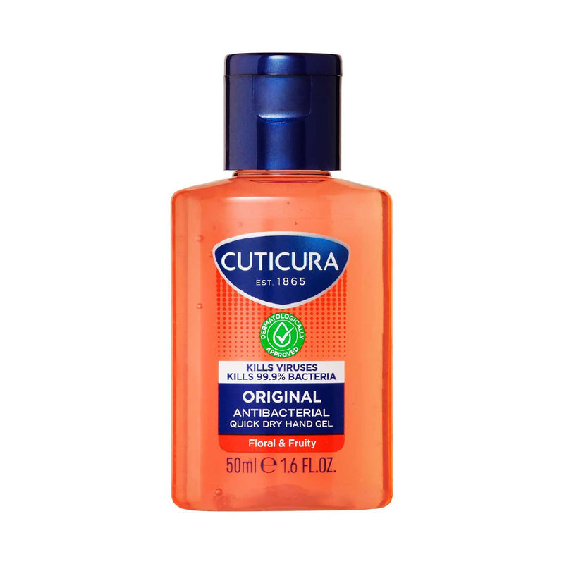 Cuticura hand gel Floral & Fruity 50ml - British product