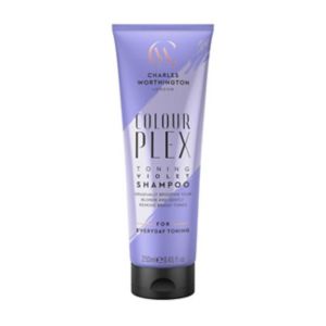 Charles Worthington violet toning shampoo 250ml - British product