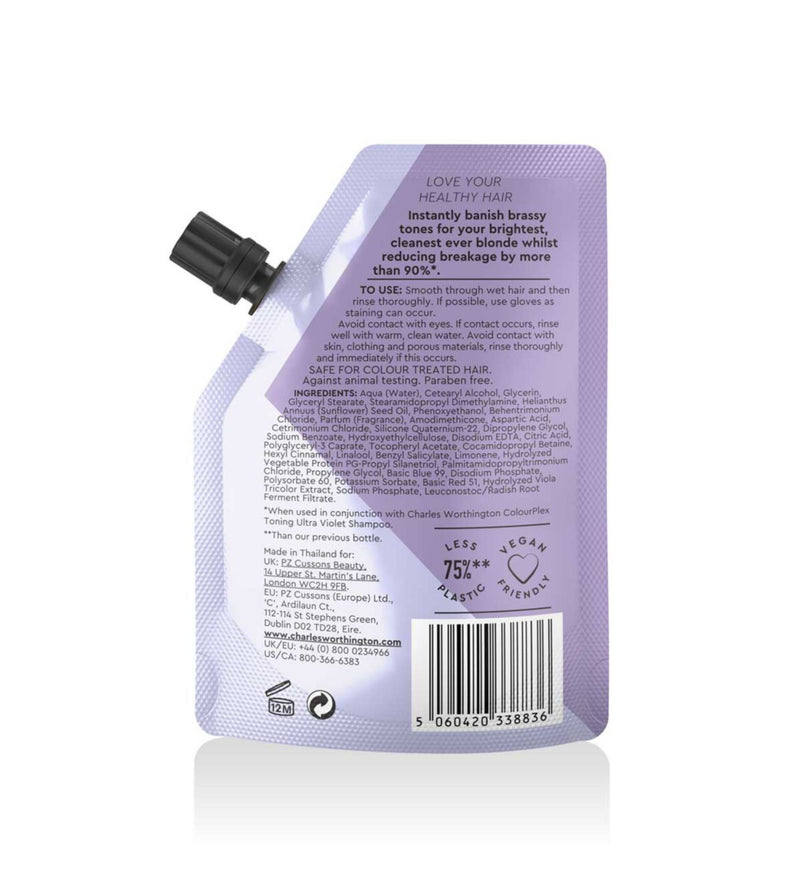 Charles Worthington Colourplex Ultra Violet Conditioner 75ml, UK version