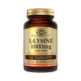 Solgar L-Lysine 1000mg tablets 50 count, UK version