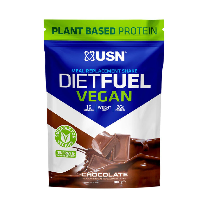 USN vegan meal replacement chocolate 880g, UK version
