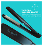 REVAMP wide ceramic hair straightener 38mm, UK version